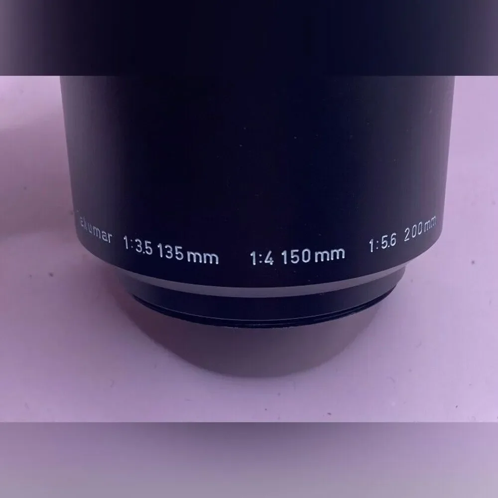 Asahi Pentax Takumer Lens 1:3.5/135 1:4/150mm 1:5.6/200mm Case